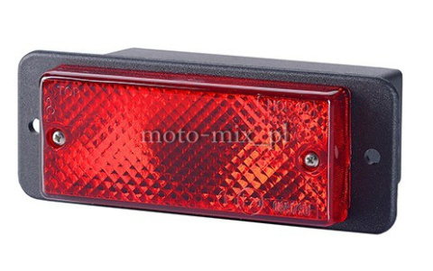 Lampa przeciwmgłowa uniwersalna podwieszana - czerwona - mała Lampa przeciwmgłowa uniwersalna podwieszana - czerwona - mała
