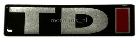 Naklejka silikonowa TDI Naklejka silikonowa TDI