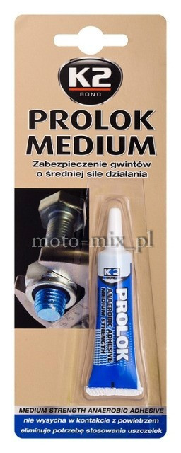 KLEJ PROLOK MEDIUM W243 6 ML K2 Do blokady śrub, średnia siła, niebieski KLEJ PROLOK MEDIUM W243 6 ML K2 Do blokady śrub, średnia siła, niebieski