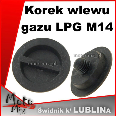 Korek wlewu gazu LPG M14 Korek wlewu gazu LPG M14