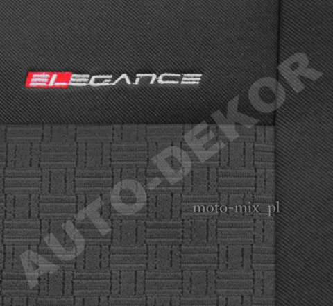 Pokrowce samochodowe - ELEGANCE welur 80% popiel 1 UN Pokrowce samochodowe - ELEGANCE welur 80% popiel 1 UN