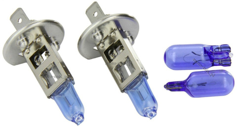 Zestaw żarówek H1 + W5W PHILIPS Xenon BlueVision ultra - 2szt. Zestaw żarówek H1 + W5W PHILIPS Xenon BlueVision ultra - 2szt.