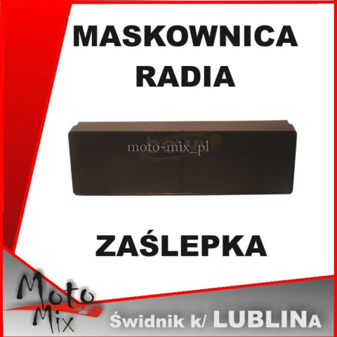 MASKOWNICA do Radia Uniwersalna Zaślepka Osłona MASKOWNICA do Radia Uniwersalna Zaślepka Osłona