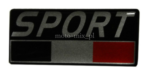 Naklejka silikonowa SPORT Naklejka silikonowa SPORT