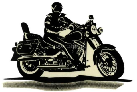 Naklejka HARLEY motor, motocykl Naklejka HARLEY motor, motocykl
