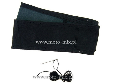 Pokrowiec na kierownicę - obszywany SKÓRA L 39-41 cm Pokrowiec na kierownicę - obszywany SKÓRA L 39-41 cm